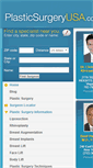 Mobile Screenshot of plasticsurgeryusa.com